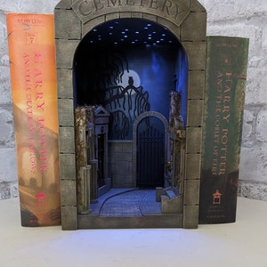 Book Nook DIY kit~ Gothic Crypt Book Nook DIY kit~ Cemetary Book Nook DIY Kit