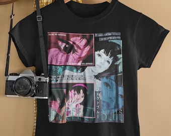 Perfect Blue Mima Kirigoe T-Shirt, Anime Shirt, Manga Shirt, Perfect Blue Shirt, Japan, Japanese, Mima Kirigoe, E-Girl, Goth Anime Girl
