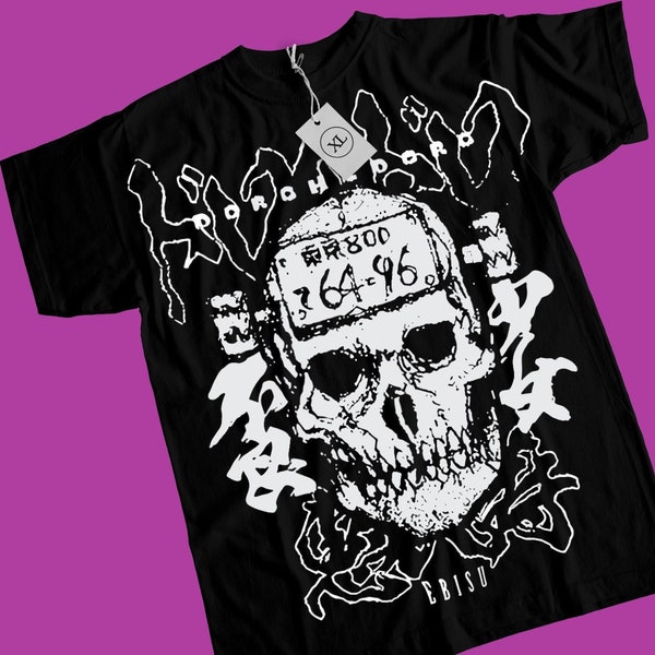 Dorohedoro Shirt Welkom bij Chaos - Unisex Shirt voor anime-liefhebbers, Doro Shirt, Anime Shirt, Goth Shirt, Gyoza Tee, Kaiju Top, Ebisu Design