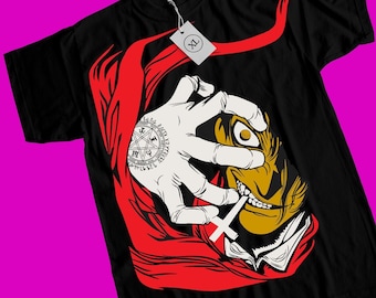 Ultimate Vampire Shirt, Vampire Hoodie, Anime Hellsing Shirt, Alucard Hellsing Hoodie, Hellsing shirt, Pentagram Hoodie, Hellsing Tee