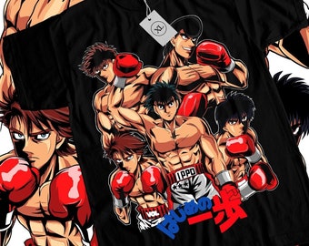 Boxing GYM Anime T-Shirt, Vintage Boxing Anime Retro Manga T-Shirt, Sports 90s Anime Lovers, Otaku Ropa, Graphic Anime Unisex Shirt