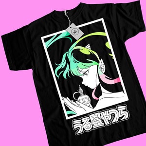 T-shirt unisexe Urusei Yatsura Lum Anime, chemise rétro Manga Waifu
