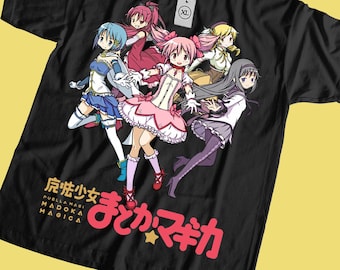 Unisex Magical Girl Shirt, Madoka Shirt, Madoka Magica Shirt, Kawaii Shirt