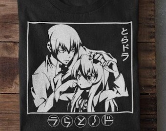 とらドラ シャツ、タイガとリュウジ、逢坂大河シャツ、高須竜児