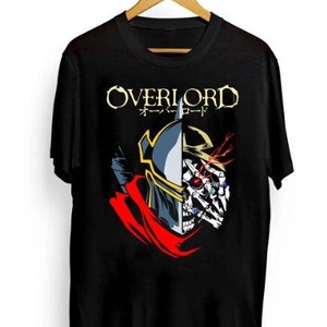 Unisex Albedo Overlord Tshirt, Anime Overlord Character, Demon Girl, Succubus, Ainz Ooal Gown, Momonga, Tomb of Nazarick, Anime Streetwear