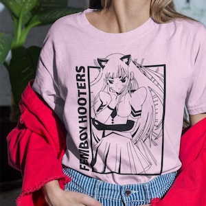 Femboy Hooters ,Femboy Anime ,Boy Gay ,Aesthetic Crossdressing Yaoi Pastel Shirt