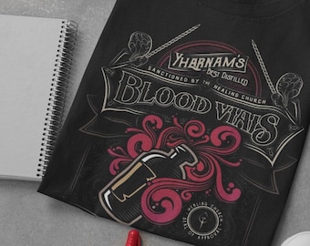 Unisex Bloodborne Gaming T-Shirt, Soulsborne Yharnam Shirt