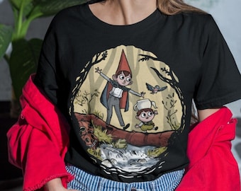 Unisex Over Garden Wall Greg and Wirt T-Shirt, Cartoon Shirt