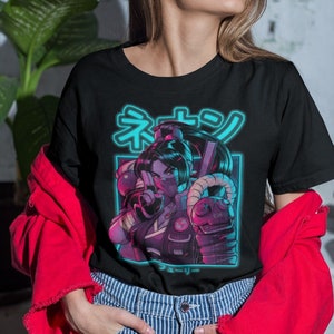 Unisex Fatal Fury Mai Gaming T-Shirt, Retro Anime Waifu Shirt