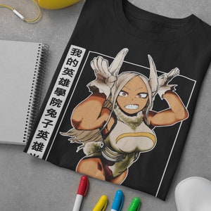 Unisex Waifu Material Anime T-Shirt, Anime Girl Lewd Shirt