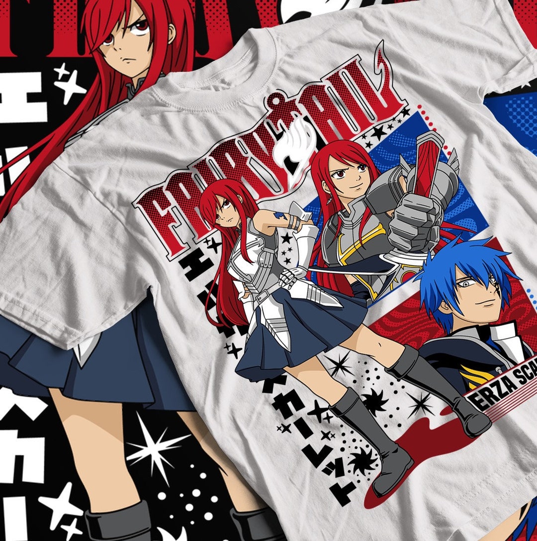 Erza Scarlet Fairy Tail, Gray Fullbuster, Gajeel Redfox ,fairy Tail Guild,happy, Iron Dragon Slayer, Dragon Slayers, Anime T-shirt - Etsy Erza Scarlet Fairy Tail, Gray Fullbuster, Gajeel Redfox ,fairy Tail Guild,happy, Iron Dragon Slayer, Dragon Slayers, Anime T-shirt - Etsy