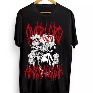 Overlord New unisex T-shirt Overlord Ainz Ooal Gown anime manga Graphic Tee