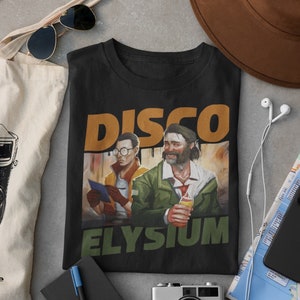 Unisex Disco Elysium Gaming T-Shirt, Kim Kitsuragi Indie Shirt