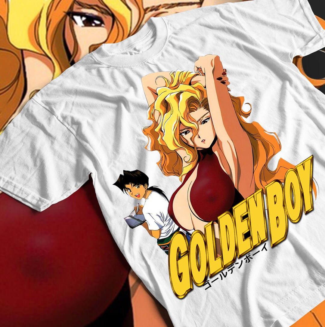 Unisex Golden Boy Retro Anime T-shirt, Madame President Kintaro Oe