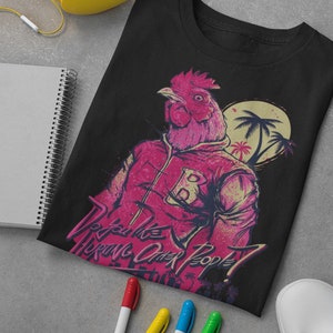 Unisex Hotline Miami Gaming T-Shirt, Richard Indie Shirt