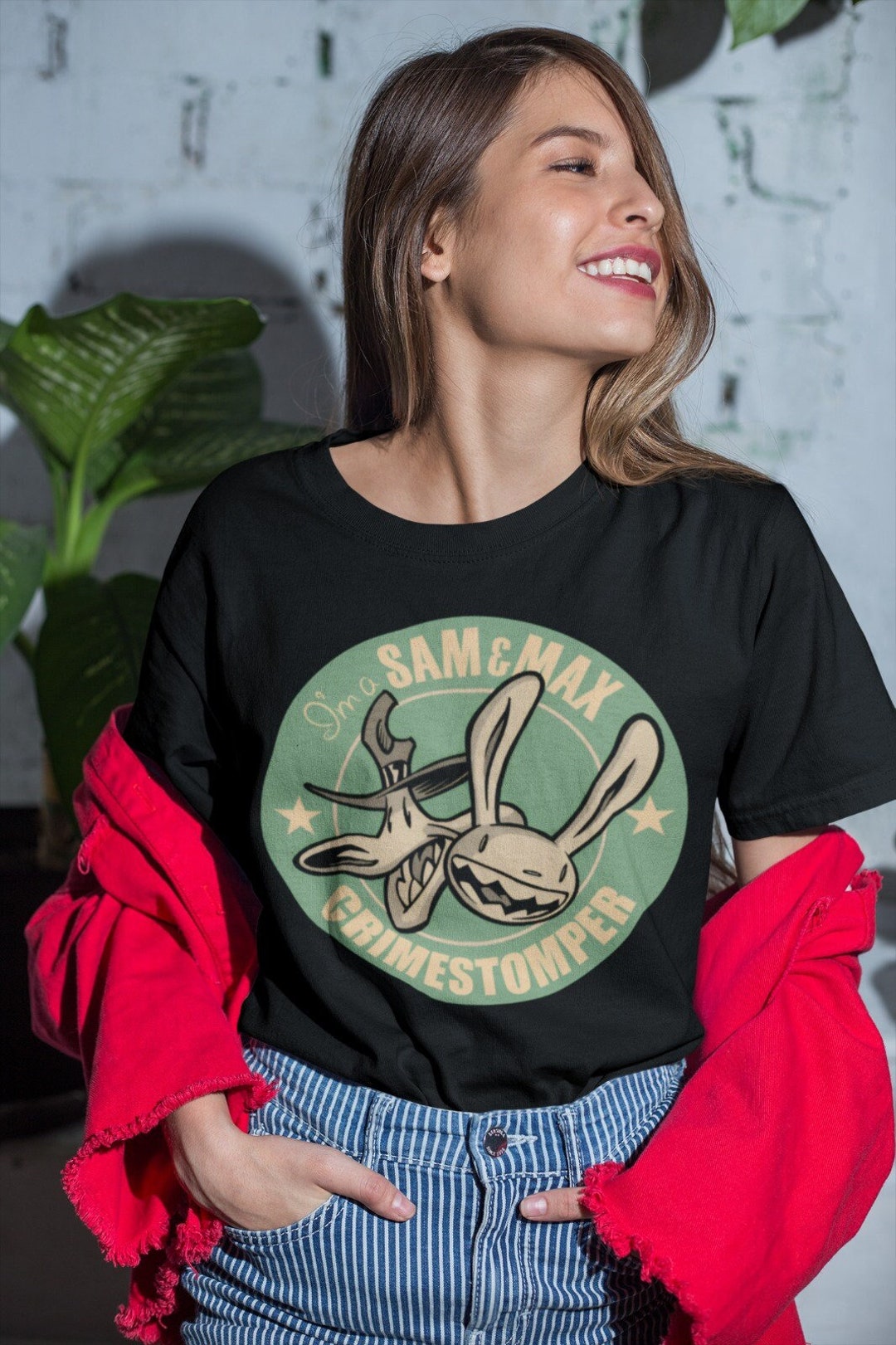 Unisex Sam and Max Gaming T-shirt, Retro Videogame Shirt - Etsy