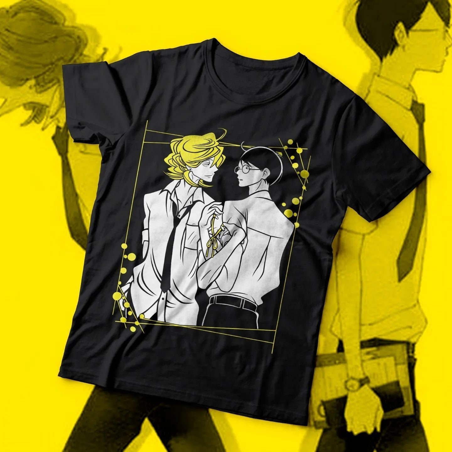 Camiseta Anime Yarichin Club Yaoi BL Unissex