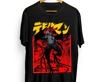 ユニセックス デビルマン クライベイビー アニメ Tシャツ、不動明