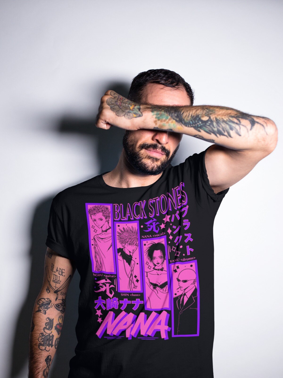 NANA BLACK STONES STAFF Tシャツ　非売品　激レア $_57.PNG?set_id=8800005007