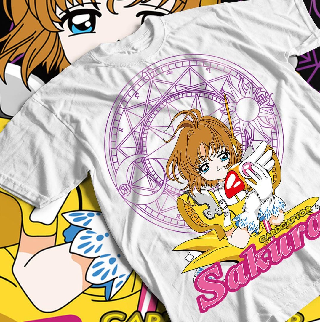 CARDCAPTOR SAKURA × GEEKS RULE SILKSCREEN PRINTING T-SHIRT