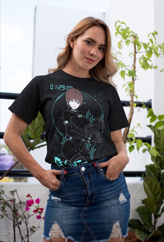 Unisex Gantz Kei Kurono Anime T-shirt, Manga Otaku Shirt, Gantz: O