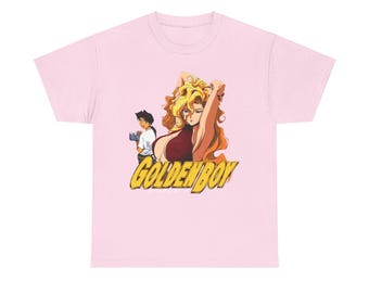 Unisex Golden Boy Retro Anime T-shirt, Madame President Kintaro Oe