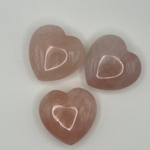 Rose Quartz Hearts