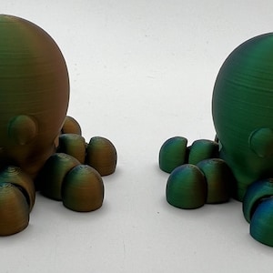 3D Printed Baby Octopus that articulates!