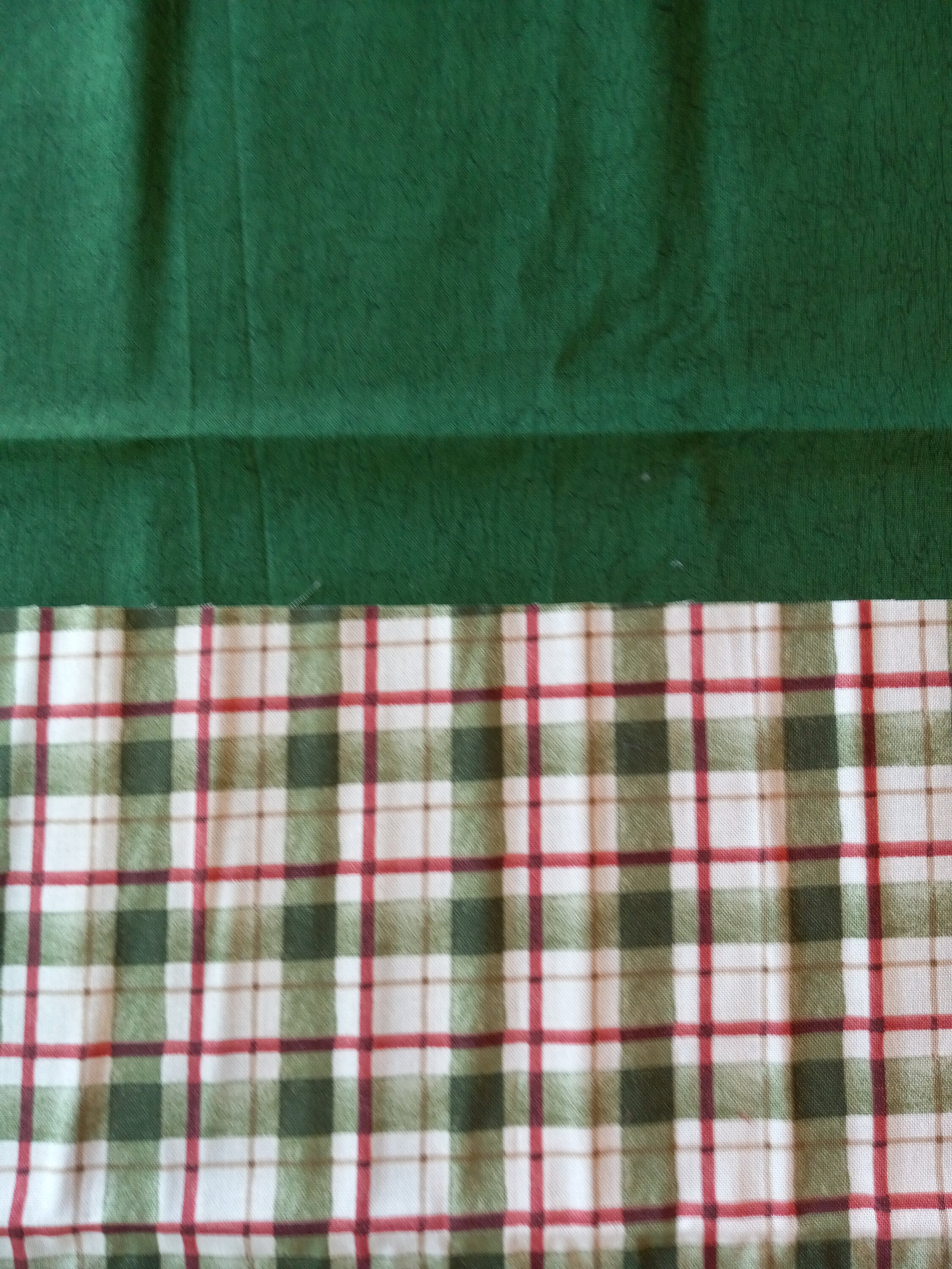 Junk Journaler's  Christmas fabric cover kit