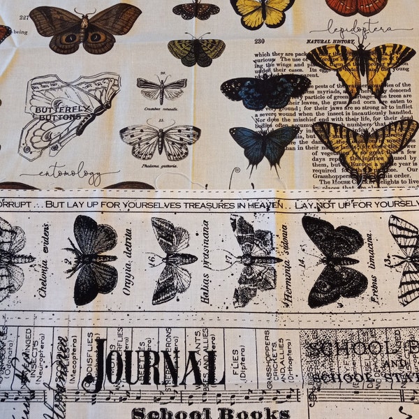 Riley Blake Art Journal fabric junk journal kit