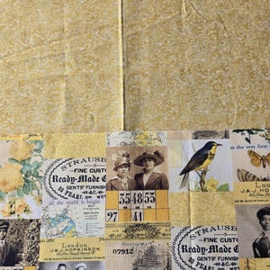 Tim Holtz fabric Junk Journaler&#39;s cover kit