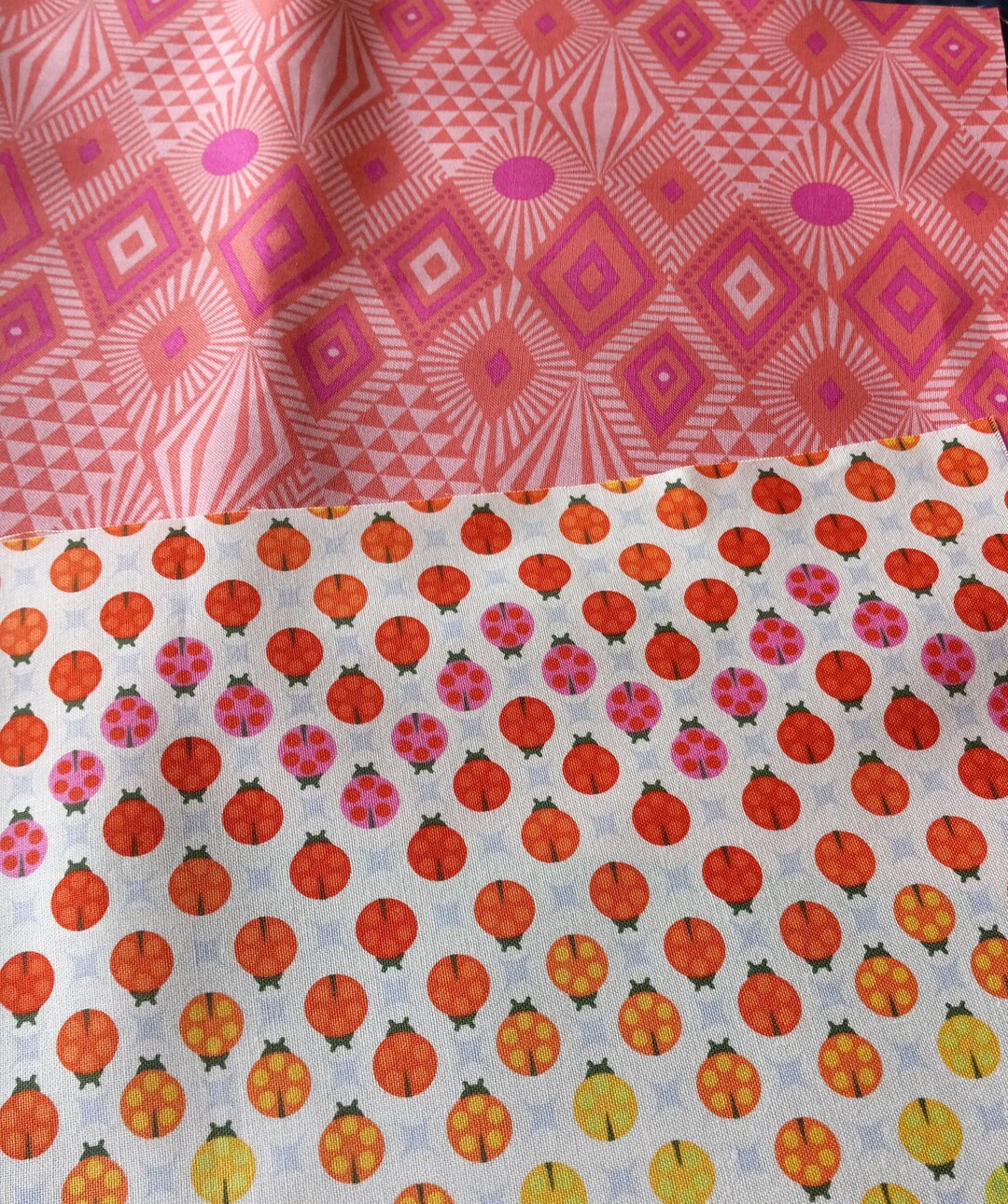 トップス Etavirp UntitledTee Printed ByPajaStudio Tula Pink Fabric Junk Journaler's Cover Kit - Etsy