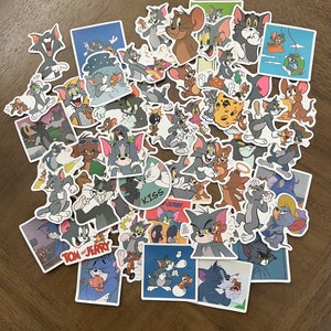 5pcs Mystery Pack Tom and Jerry Stickers