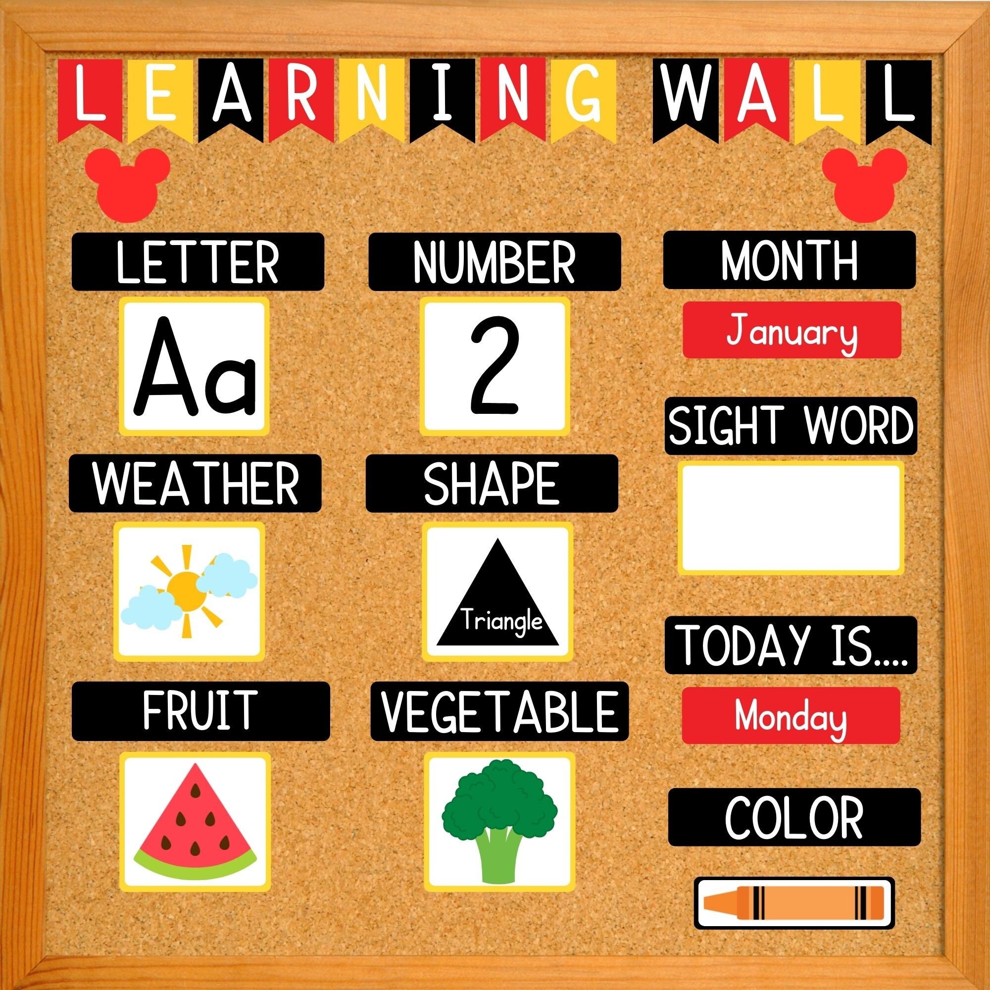 Preschool Learning Wall Learning Wall Preschool Focus Wall Classroom
