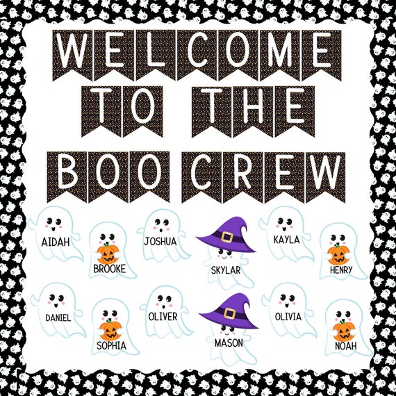Halloween Classroom Decoration | Classroom Decor | Class Decor Set | Classroom Decorations | Classroom Wall Decor | Classroom Bundle Decor |