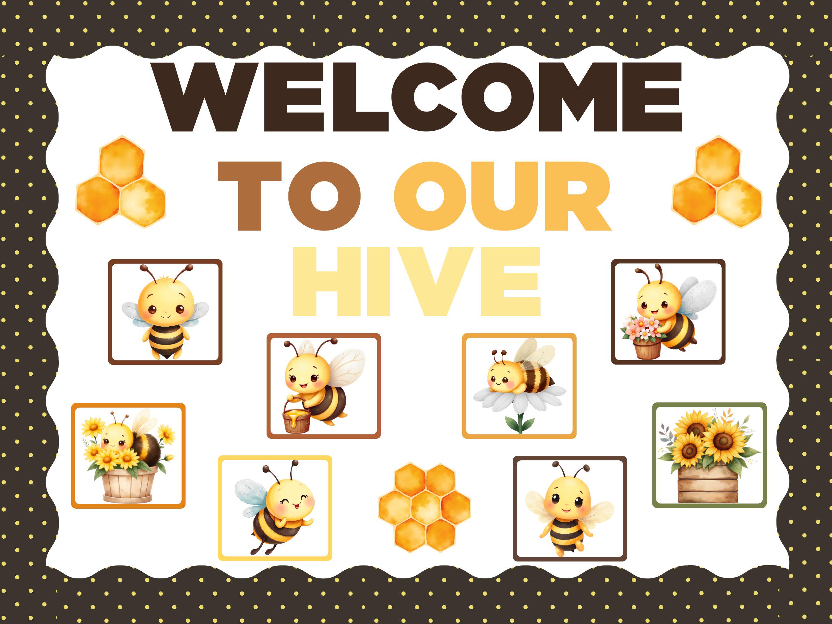 Honey Bee Classroom Decor | Class Decor Set | Classroom Decor Bundle | Classroom Wall Decor | Classroom Bundle Decor | Bee Classroom Decor |