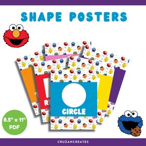 Shape Posters | Class Shape Posters | Classroom Decor | Shapes | Class Shapes | Learning Shapes | Classroom Decor | Class Decor