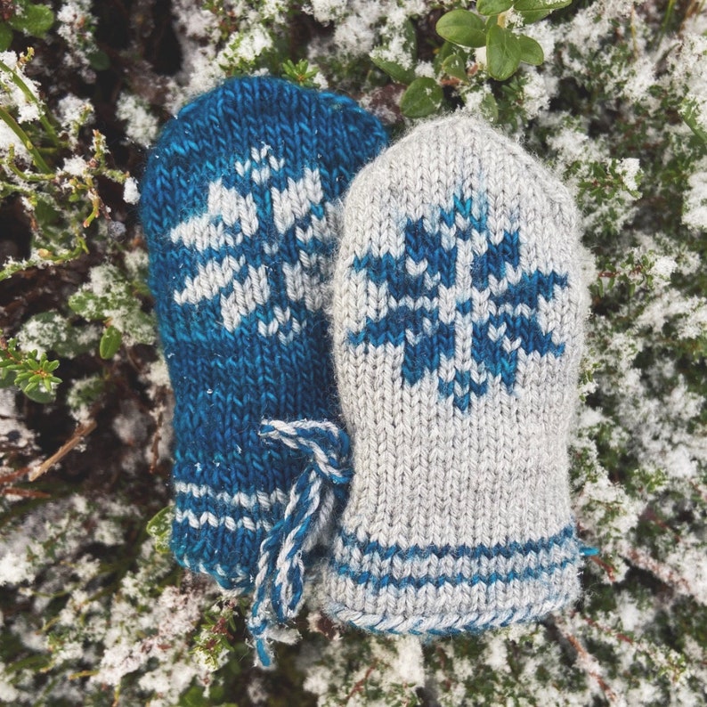 Baby Mittens Knitting Pattern Etsy