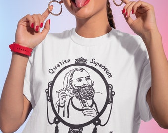 Vintage Zig Zag Man Logo T-shirt, 420 Marijuana Shirt