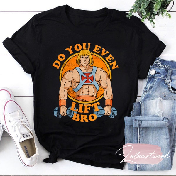 Do You Even Lift Bro T-Shirt, Funny Gym Shirt, Muscle Shirt, Lifting Shirt