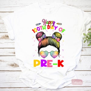 100th day Of PRE-K Shirt, Pre-K Shirt, Pre-K Graduation Shirt, 100th Day Shirt, Teacher Shirt