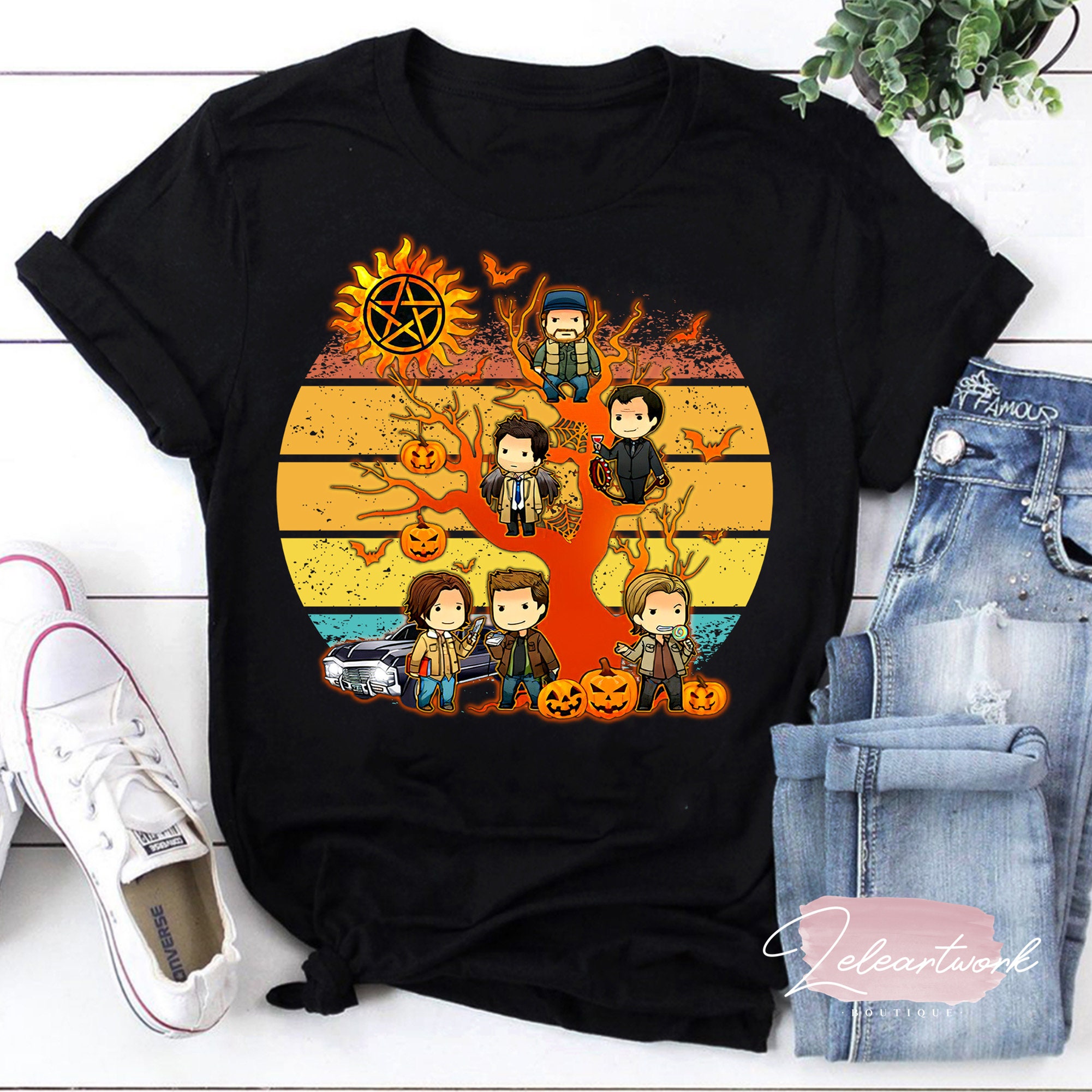 I'm A Supernaturalaholic T-Shirt Funny Supernatural Shirt I'm A Supernaturalaholic T-Shirt Funny Supernatural Shirt