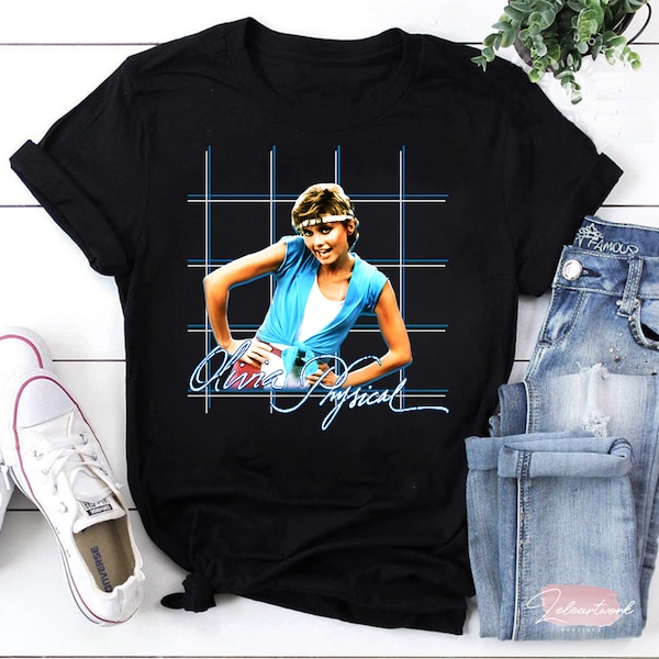 Olivia Newton John Physical Retro T-Shirt, Olivia Newton Shirt, Miss Olivia Newton Shirt, Music Lover Gift