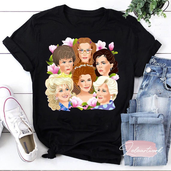 トップス 90 house on the hill Tee Flower Stripe Magnolias T-shirt, Steel Magnolias T-shirt, Best Friend