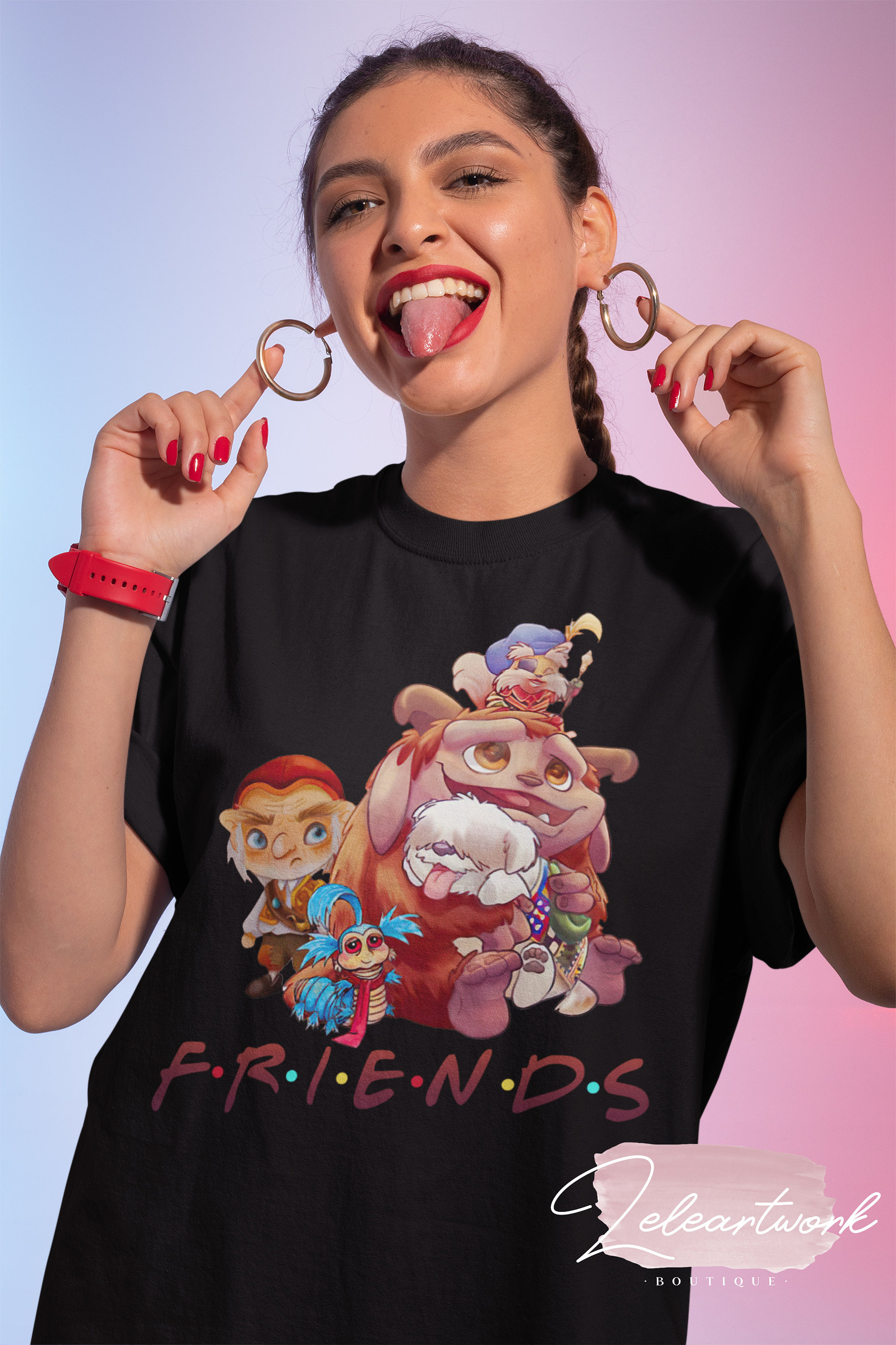 Labyrinth Rocks Friends A Labyrinth Characters Friends T-shirt, Labyrinth Shirt, David Bowie ...