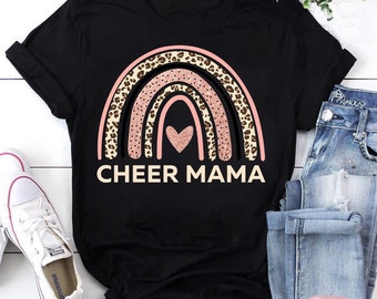 Cheer Mom T-Shirt, Funny Mother's Day Gift Shirt, Mother's Day Shirt, Gift For Mom