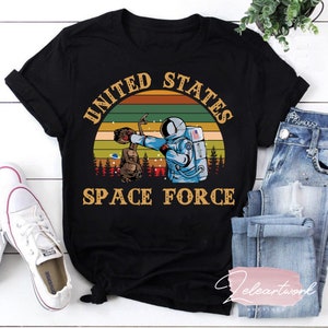 Alien Usa Space Force T-Shirt, Alien Shirt, Space Force Shirt