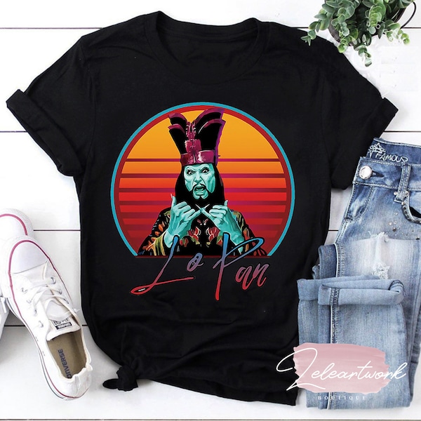 David Lo Pan Big Trouble In Little China Movie Vintage T-Shirt, David Lo Pan Shirt