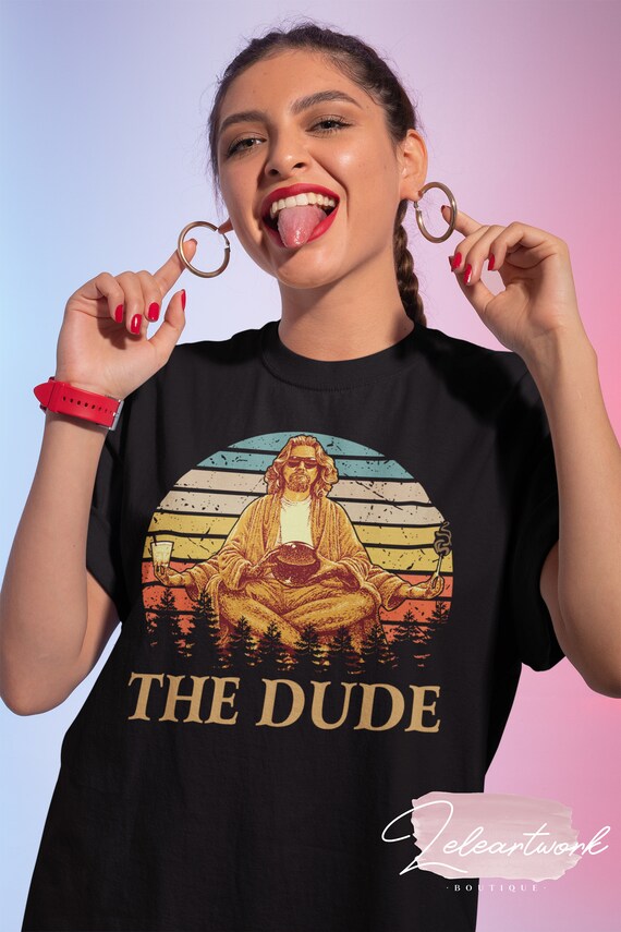 The Big Lebowski the Dude T-shirt, the Big Lebowski Shirt, the Big