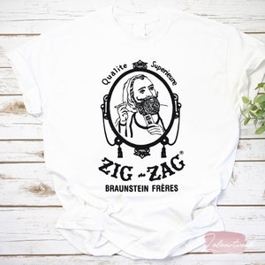 Zig zag man shirt - Etsy 日本